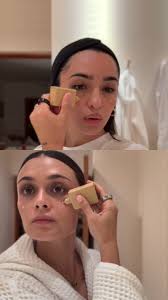 Get ready with @calleypoche using Sweed 🩵, Poche: , • Glass Skin  Foundation