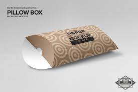 Download Pillow Box Packaging Mockup By Inc Design Studio Thehungryjpeg Com