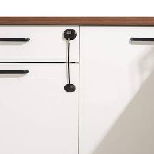 How to lock a file cabinet with no lock. Buy Honesecur Combination Refrigerator Lock Keyless Freezer Lock Childproof Fridge Locks Child Safety Liquor File Cabinet Lock Baby Proofing Drawer Door Lock With 3m Strong Adhesive No Keys Need Black Online