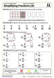 Vedic maths tricks, addition, subtraction, multiplication & division for class 6 to 12, is a system of reasoning and mathematical working based on ancient indian teachings called veda and it is fast, efficient, easy to learn. Fractions Maths Worksheet Math Methods Math Fractions Simplifying Fractions