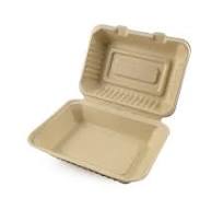 Contenedor de almuerzo de pulpa de papel biodegradable ...