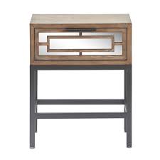 Today, discus is an iconic event in the olympic games, and the inspiration for this charming table. Hayworth Mirrored Side Table Gray Finch Target