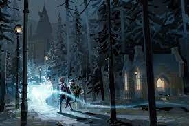Harry Potter Forbidden Forest Art Harry Potter Art Drawings Harry Potter Wiki Harry Potter Illustrations