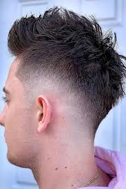 Fohawk with haircut mid skin fade spiky hair is a characteristic of a faux hawk, but every person gentleman's faux haircut. Faux Hawk Haircuts For Real Men Menshaircuts Com