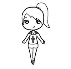 Jesus Cross Chibi Cute Easy Drawings Best Friend Drawings Drawings Of Friends