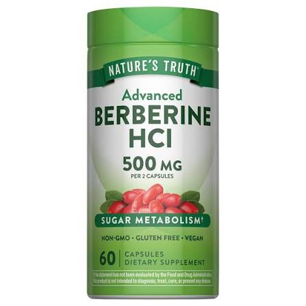 Nature's Truth Berberine 60 Veggie Capsules, 60 ct - Fry's Food Stores