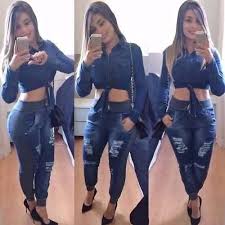 Calça De Moletom Feminina Mercado Livre Calca Jeans Moletom Cintura Alta Promocao R 89 90 Ideias Fashion Calca Jeans Renovar Roupas