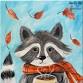 Paint & Sip: Cozy Fall Raccoon event image