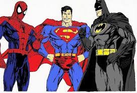 Spiderman and superman have a good old fashioned chat. Who Is A Greater Superhero Spider Man Superman Or Batman Quora