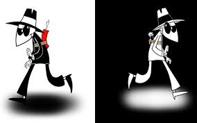 Black And White Spy Cartoon Spy Vs Spy By Inuyashafangirl94 Deviantart Com On Deviantart Spy Cartoon Animation