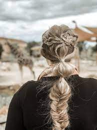 How To Mix Messy Braids To Make A Nordic Inspired Look Messy Braids Braided Hairstyles Braids For Short Hair