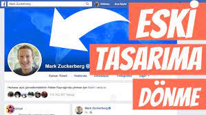 facebook eski surume gecme facebook eski haline dondurme youtube