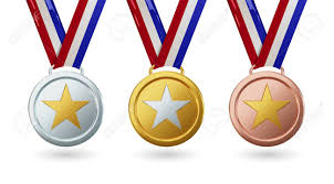 Its name derives from the use of at least a fraction of gold in form of plating or alloying in its manufacture. Set Vector Gold Medal Royalty Free Cliparts Vectors And Stock Illustration Image 147520432