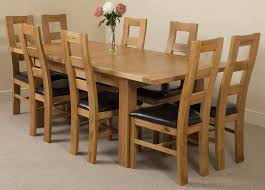 Find the ideal extendable table and chairs for your home in our range incl 2, 4, 6 ,8 seater available in various styles & colours. Seattle 150 210cm Extendable Oak Dining Table W 4 6 Or 8 Yale Oak Chairs Ebay