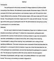 Read the author's instruction section of your target journal carefully and follow the specific instructions. Example Of Method Section In A Research Paper