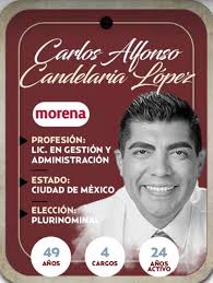 Conoce a Carlos Alfonso Candelaria López, próximo diputado de Morena