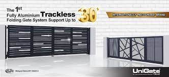 The importance of trackless folding gates for contemporary buildings cannot be overemphasized. 14 Auto Gate Design Ideas Gate Design Steel Gate Design Entrance Gates Design