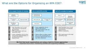 The Five Things Your Rpa Center Of Excellence Must Do