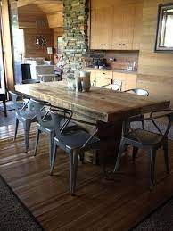 Rustic Dining Table Made From Reclaimed Wood Rustic Kitchen Tables Rustic Dining Rustic Dining Table