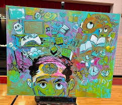 Local Love: The Art of Community Project Brought to Cassidy Elementary by  Independence Bank