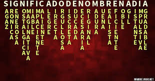 Que Significa Significado De Nombre Nadia