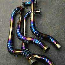 Exhaust Blue Rainbow Hardchrome Http Andriesyber Blogspot Com Titanium Welding Metal Welding Welding And Fabrication