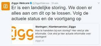 Or watch on your laptop via ziggogo.tv. Landelijke Ziggo Storing Ict Services L Unite Huizen Het Gooi