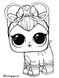 By best coloring pagesdecember 12th 2018. Lol Pets Coloring Pages Animal Dolls Print For Free