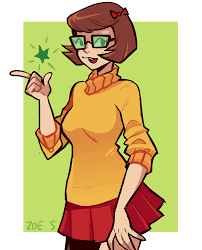 Jinkies Scooby Doo Velma Scooby Doo Art