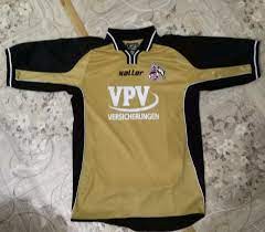 1.fc köln original puma auswärts trikot 2000/01 vpv versicherungen gr.xl top. 1 Fc Koln Away Football Shirt 2002 2003 Sponsored By Vpv