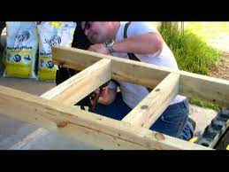 Building a wooden ladder stand for hunting. How To Build A Ladder Youtube