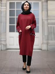 Puqqa Bordo Salas Tunik 134 90 Tl Alisveris Yesilto Fashion Hijabi Fashion Hijab Fashion