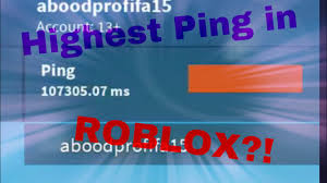 Hitting 100k Ping In Roblox Highest Ping In Roblox Youtube