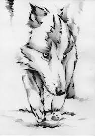 Black And White Watercolor Wolf Tattoo Watercolor Wolf Tattoo Definetly Getting Something Like Thisnwhen Inget Older Watercolor Wolf Watercolor Wolf Tattoo Wolf Art Print