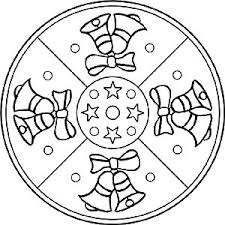 Mandalas Fur Kinder Zu Weihnachten Weihnachtsmandala Zum Ausmalen