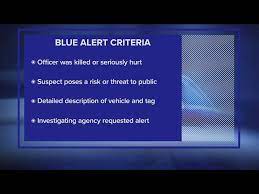 What Is A Blue Alert In Texas Youtube