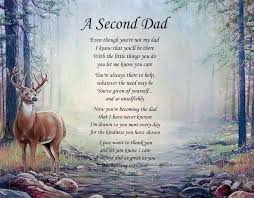 Birthday Poem For Father A Second Dad Personalized Poem Birthday Christmas Or Father S Day Gift Stepdad Dad Poems Birthday Quotes For Daughter Love You Dad