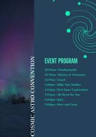 Its existence is an illustration of how peripheral branches of an organization would both adhere and diverge from the program established by the national headquarters. Free Event Program Templates Design Event Programs Online Adobe Spark
