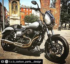 Repost T C B Carbon Parts Design Get Repost T C B Carbon Parts Italy Dyna Street Bob Yari Ras Giorgia Foroni Harley Dyna Low Rider Harley Davidson