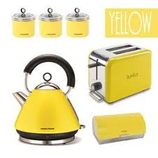 yellow kitchen accessories