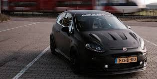 Matte Black Abarth Punto Evo Cars Fiat Grande Punto Dream Cars