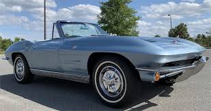 Image result for Silver Blue 1963 Corvette