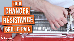 Comment Changer La Resistance D Un Grille Pain Qui Ne Chauffe Plus Youtube