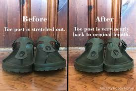 Maybe you would like to learn more about one of these? Plastic Birkenstock Repair Hack For A Stretched Toe Post