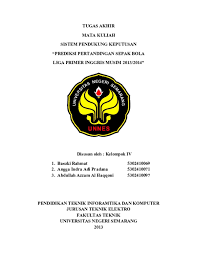 Skor secara langsung di scoreboard.com: Premier League Research Papers Academia Edu