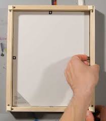 This includes any wires, screws, nails, or hanging fasteners. 3 Ways To Frame A Canvas Panel Draw And Paint For Fun