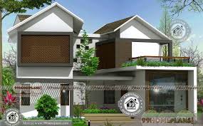 Floor plan and elevation of 2203 square feet (205 square meter) (245 square yards) 4 bedroom house. Kerala Contemporary House Designs With Ultra Modern Architectural Plans