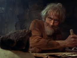 Returning to the house to learn about the ''electrickery catweazle hears the kettle whistling in the kitchen and thinks it's a demon.he hides under the dining room table and draws a circle in chalk. Catweazle 1 1 The Sun In A Bottle Fire Breathing Dimetrodon Time