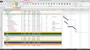 Removing Legend Items In A Microsoft Project 2013 Schedule