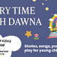 Storytime with Dawna event in Whitefield, ME